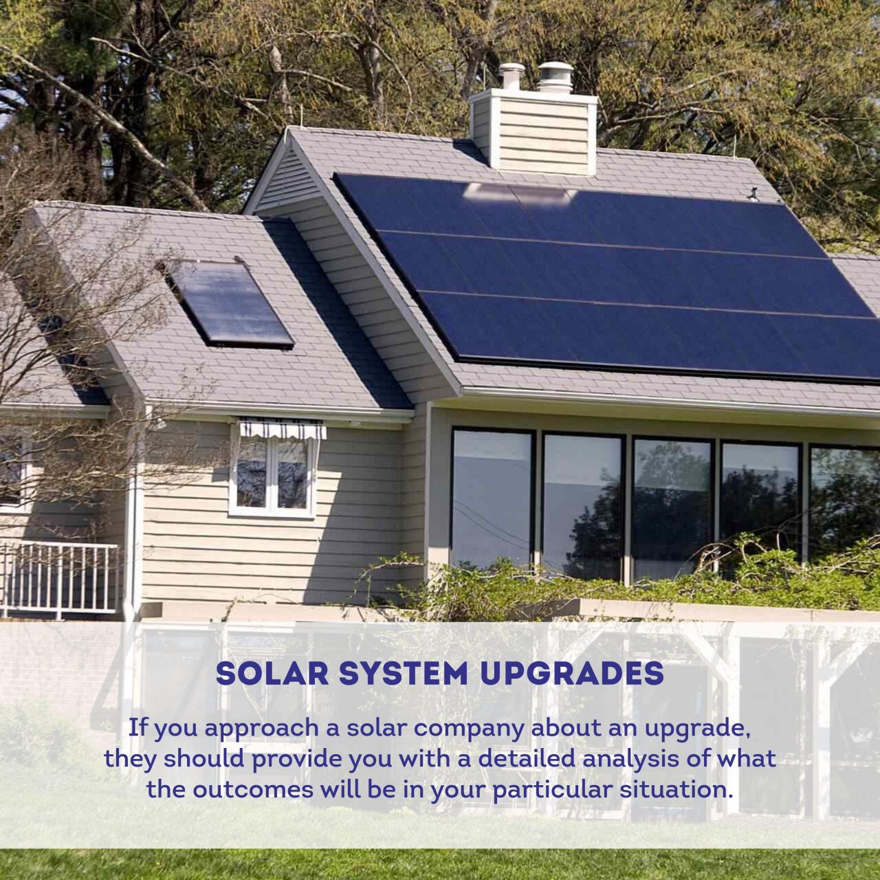 Solar System Upgrades Solar System Upgrades